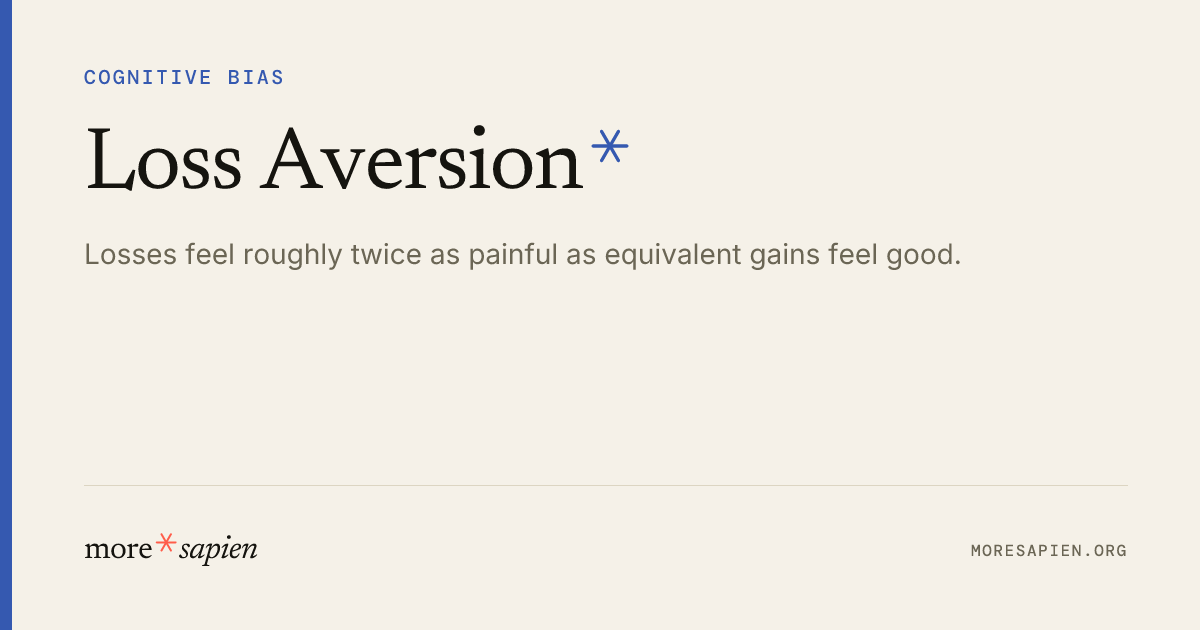 Loss Aversion - Moresapien