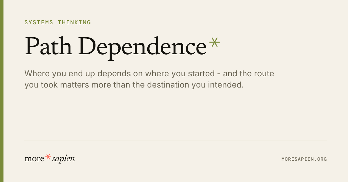 Path Dependence - Moresapien